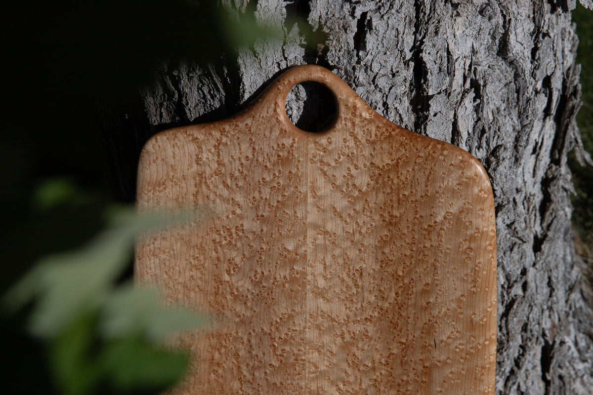 Serving Board in Birdseye Maple — I