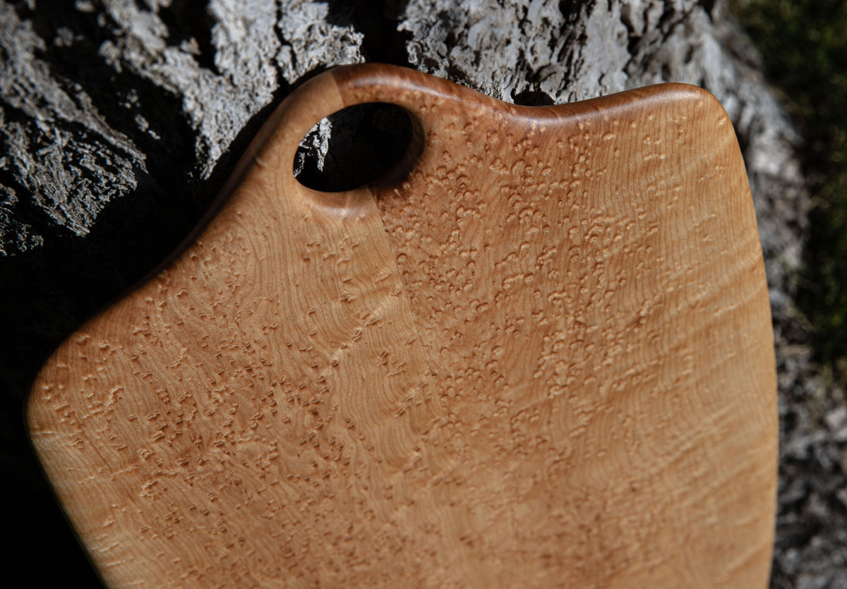Serving Board in Birdseye Maple — II
