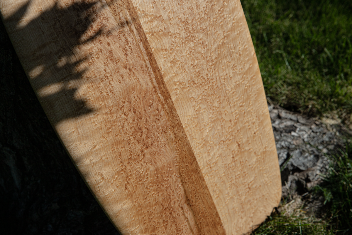 Serving Board in Birdseye Maple — II