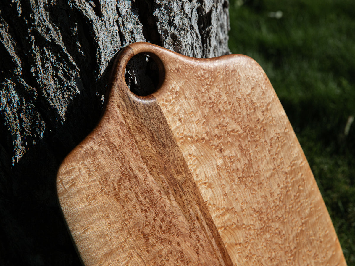 Serving Board in Birdseye Maple — II