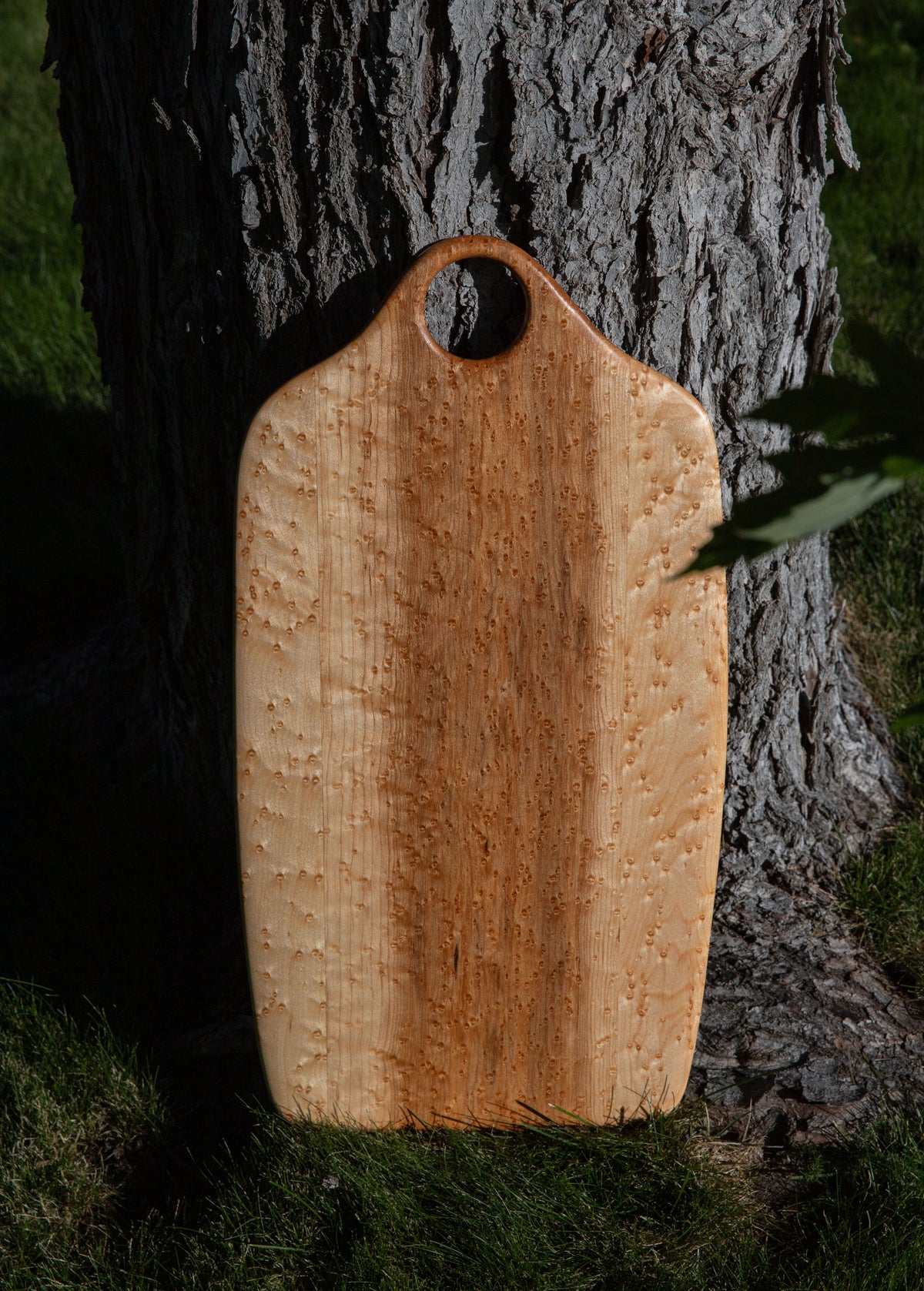 Serving Board in Birdseye Maple — III