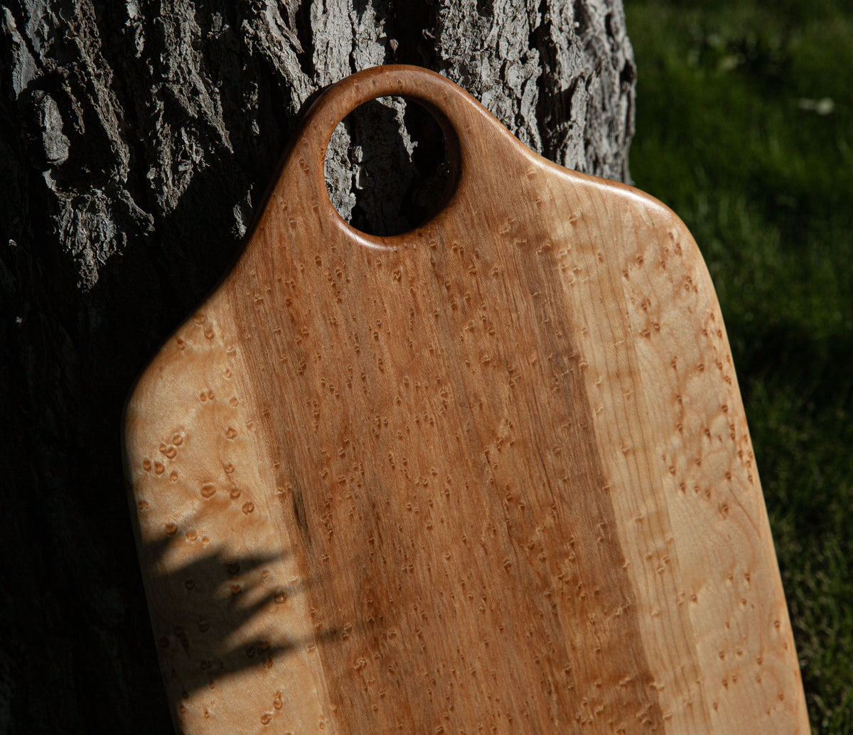 Serving Board in Birdseye Maple — III