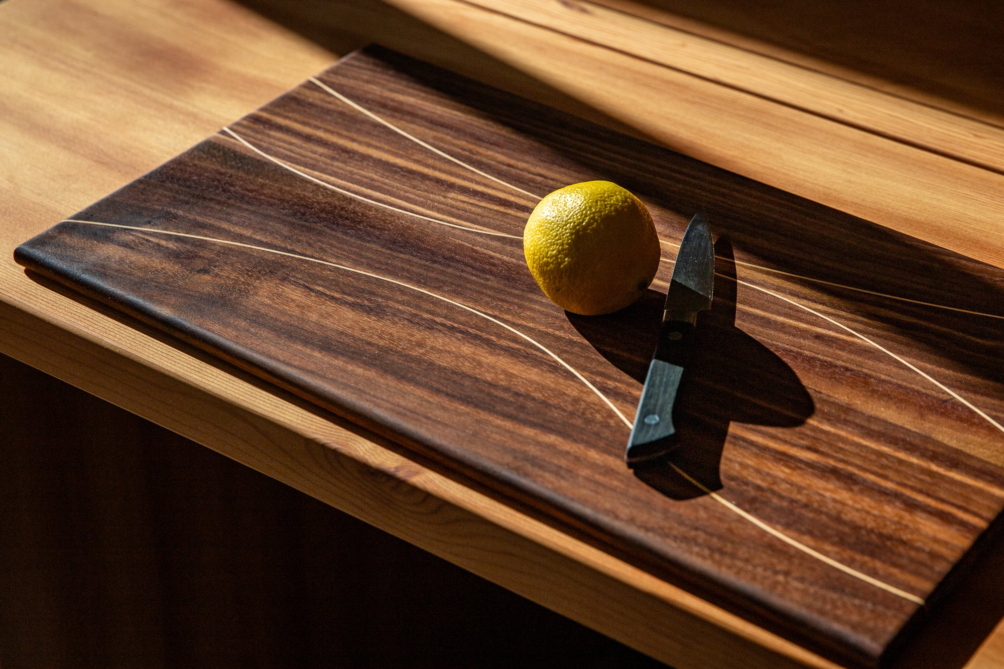 Serving Board in Walnut