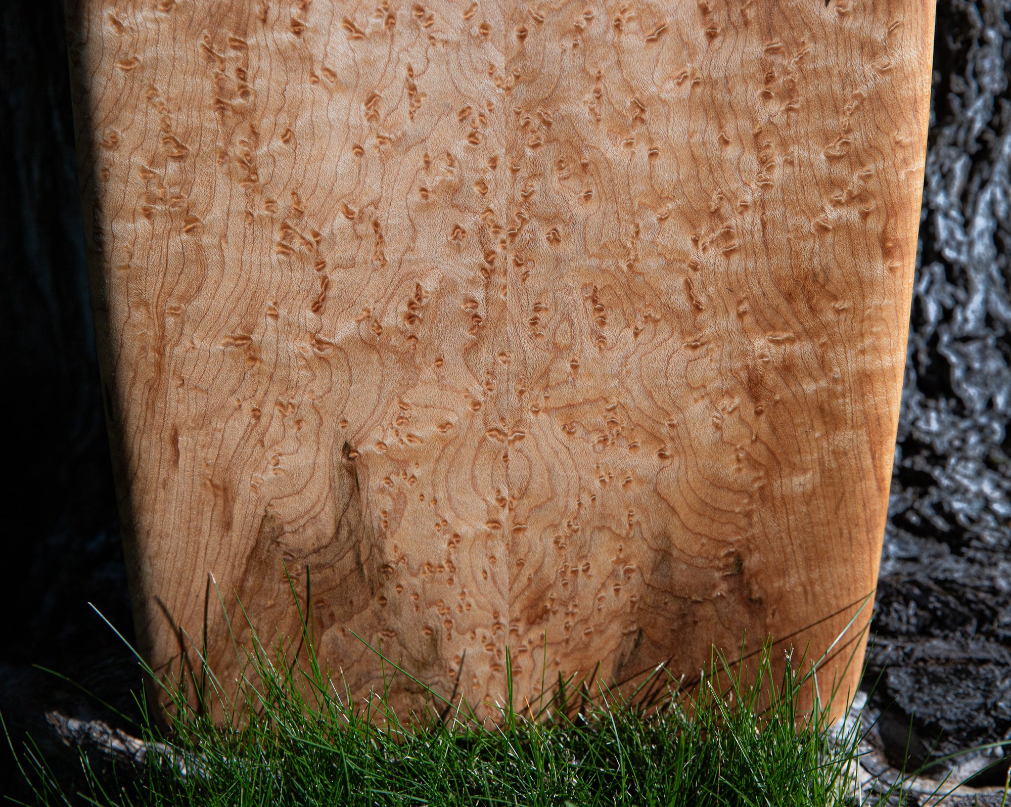 Serving Board in Birdseye Maple
