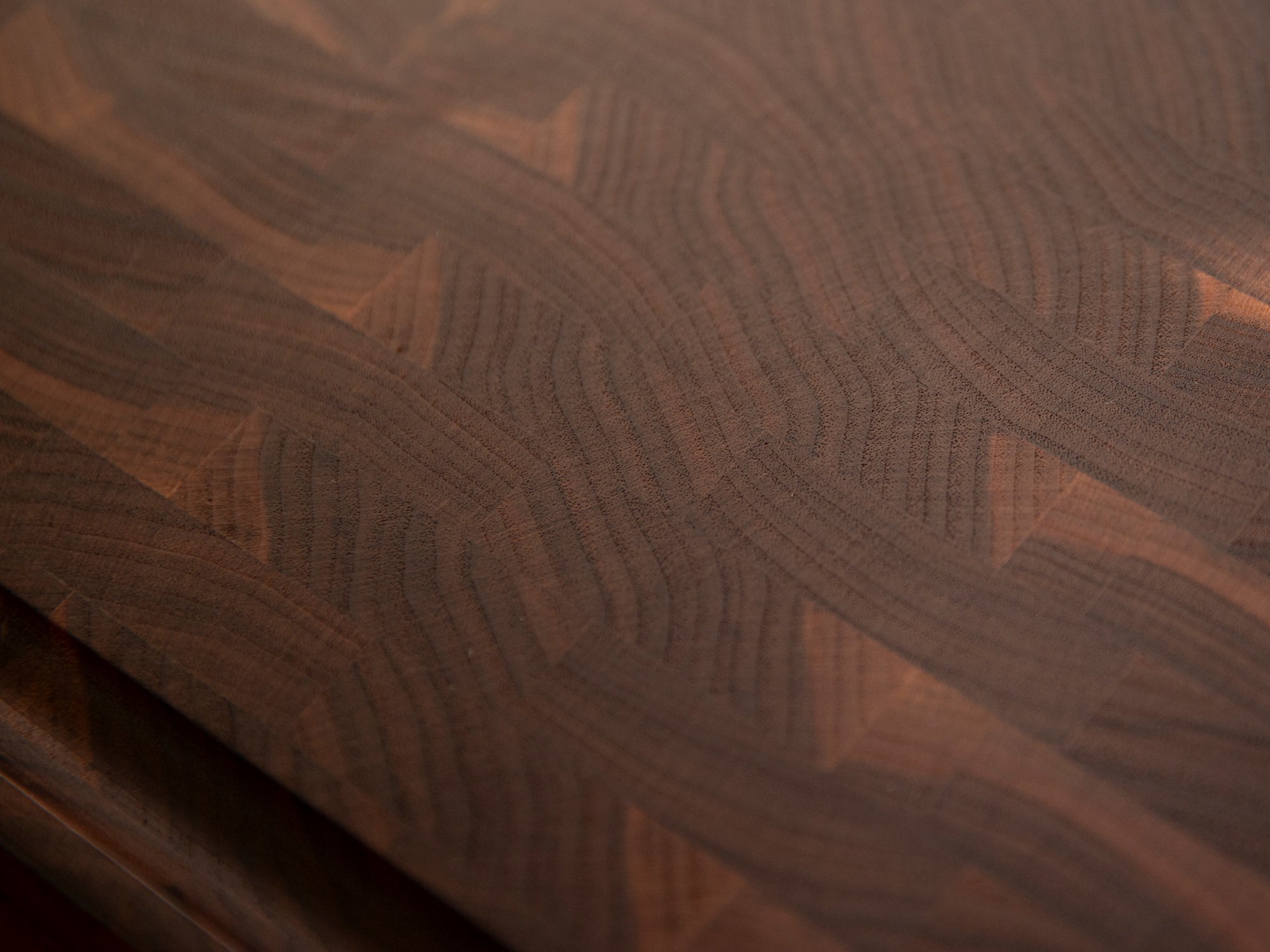 End Grain Cutting Board in Walnut