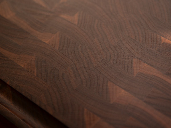 End Grain Cutting Board in Walnut